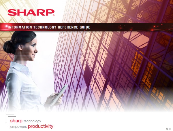 Sharp, It Reference Guide, Allen Young Office Machines